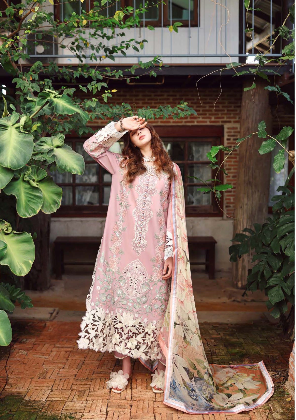 Mushq Hemline Secret Garden Lawn Beyond The Garden Gate Mhs 210 4 Mushq Hemline Secret Garden Lawn Beyond The Garden Gate Mhs 210