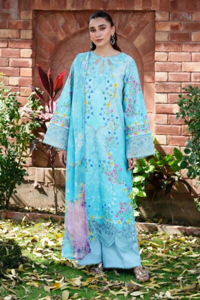 Neeshay Summer Lines Lawn Vol Ii Celestia