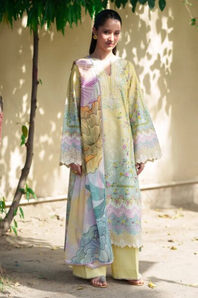 Neeshay Summer Lines Lawn Vol Ii Virelia