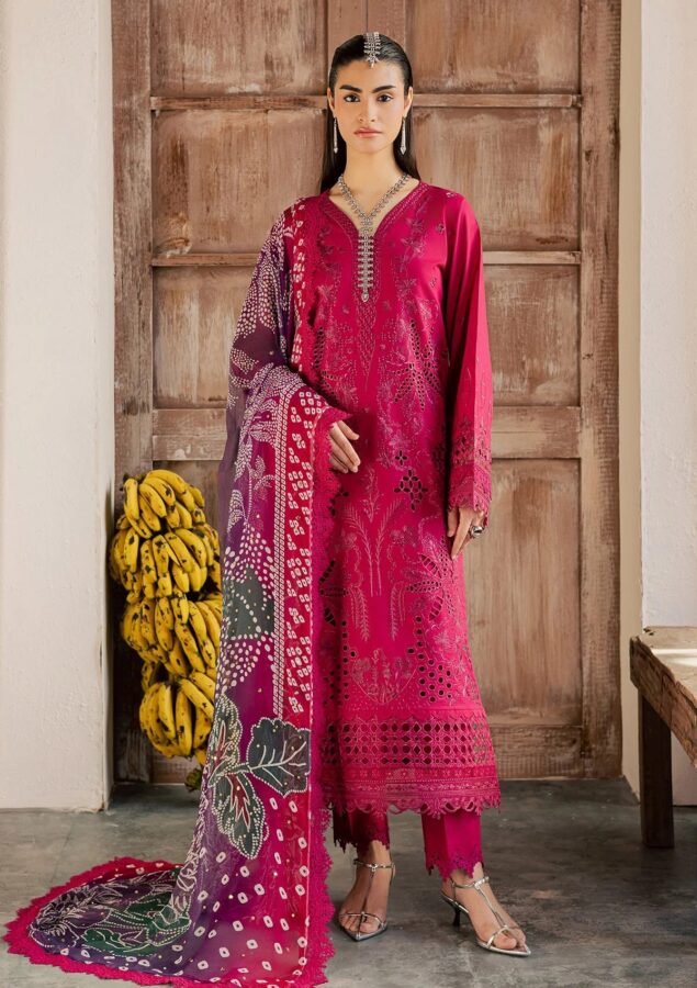 Nureh Bazaar Lawn Embroidered Chikankari Ne 255