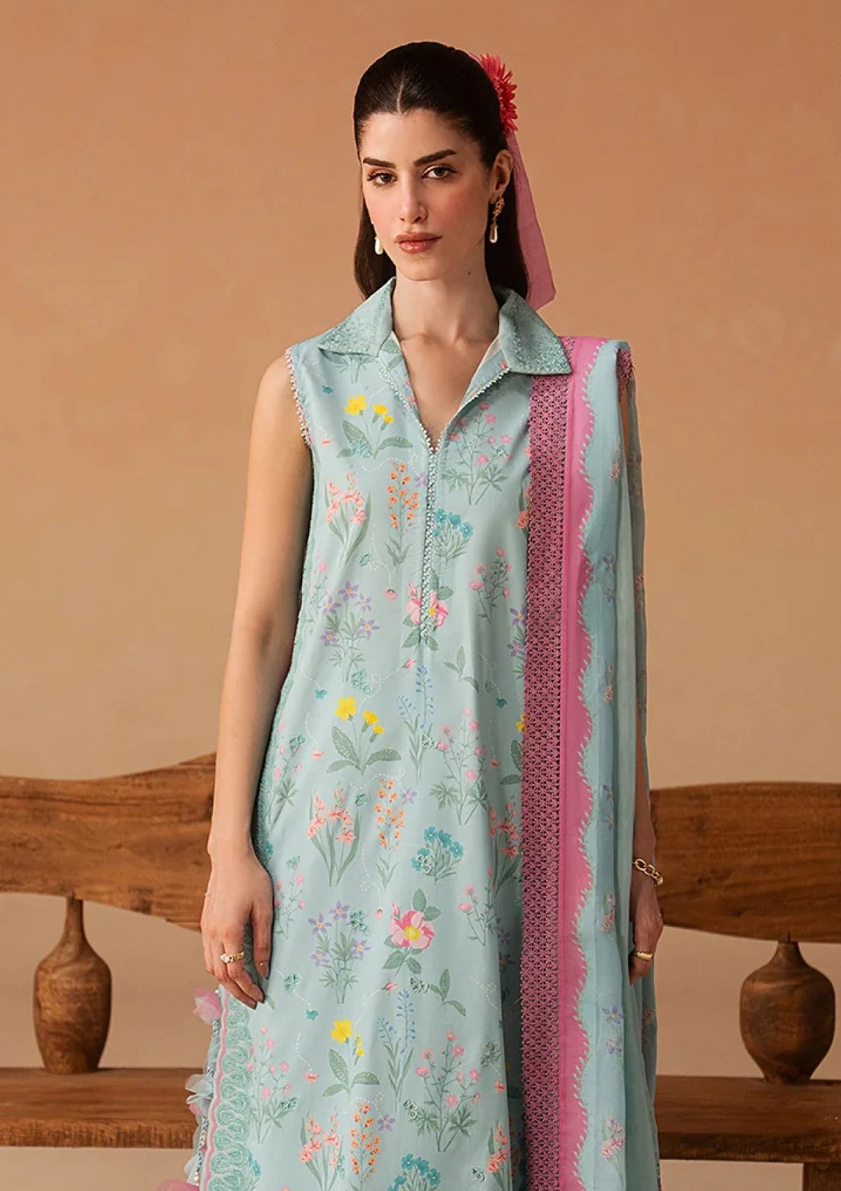 Afrozeh Lawn Sunlaced Plum Haze Summer Edit 4 Afrozeh Lawn Sunlaced Plum Haze Summer Edit