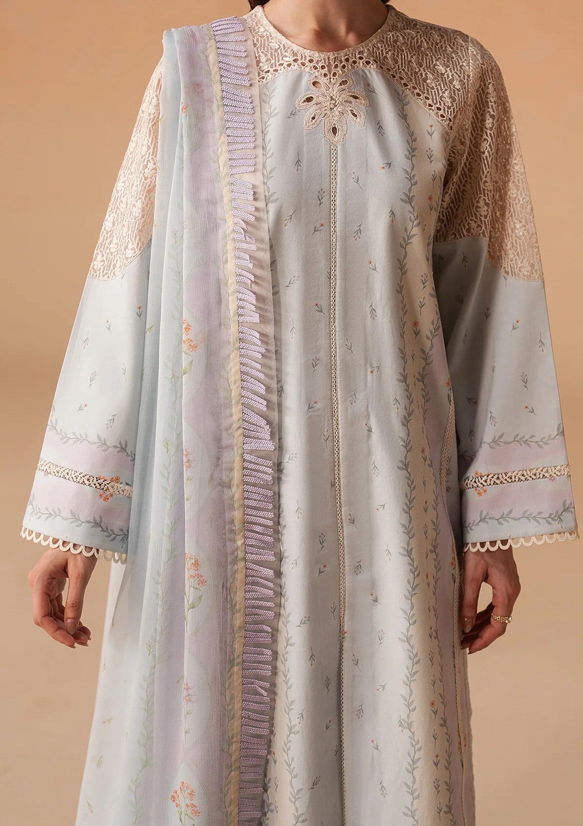 Afrozeh Lawn Sunnival Blue Haze Summer Edit 2 Afrozeh Lawn Sunnival Blue Haze Summer Edit